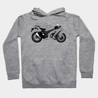 Ride zx-10r bw Hoodie